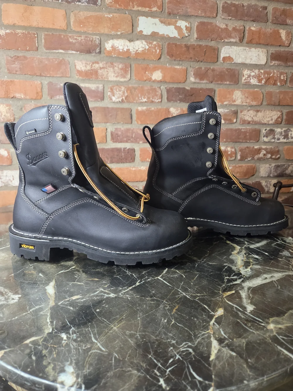Danner Black Safety Toe Work Boots